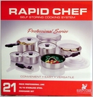 Picture of Rapid Chef 21 pc. Nesting Cookware